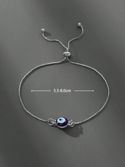 1pc Fashion Evil Eye Decor Bracelet For Women For Daily Life