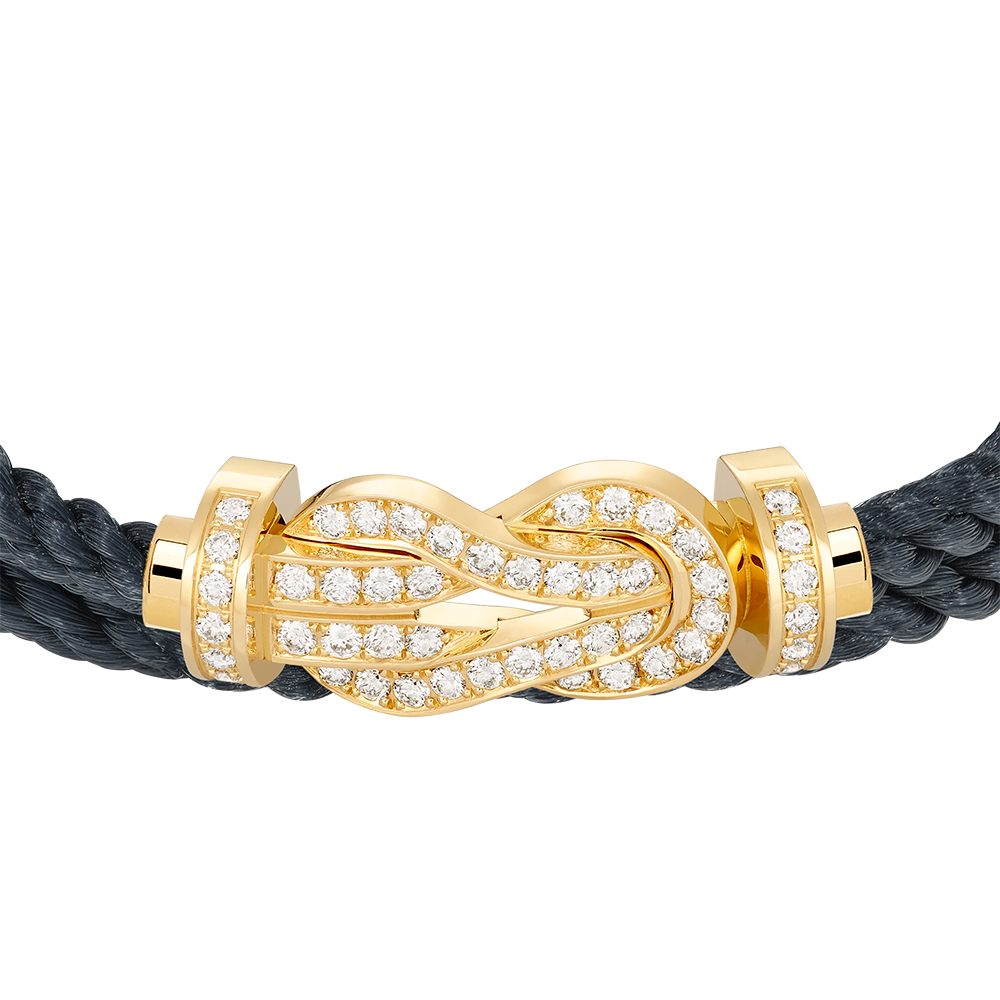 CHANCE INFINIE BRACELET 18K YELLOW GOLD AND DIAMONDS LARGE MODEL