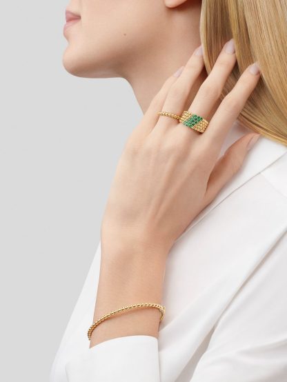 Perlée couleurs ring, 5 rows