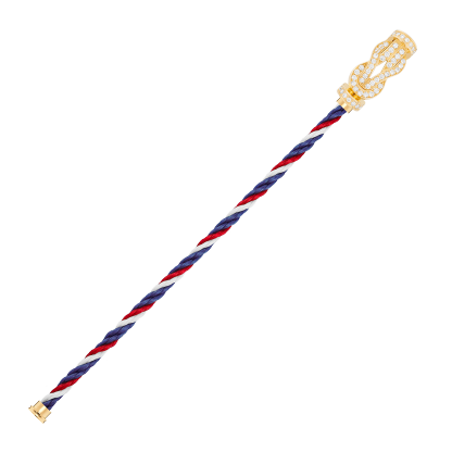 CHANCE INFINIE BRACELET 18K YELLOW GOLD AND DIAMONDS LARGE MODEL