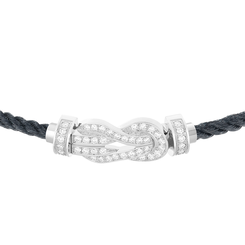 Chance Infinie bracelet 18k white gold and diamonds medium model