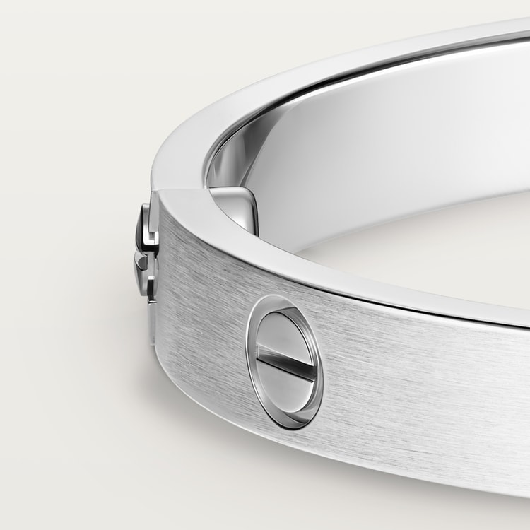 LOVE bracelet, classic model, brushed