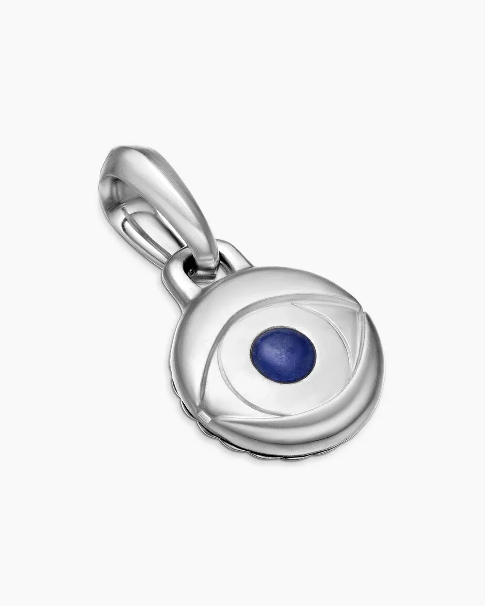 Evil Eye Amulet Sterling Silver with Lapis