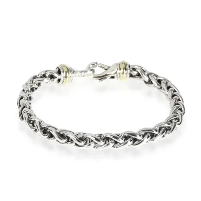 Wheat Chain Bracelet Sterling Silver