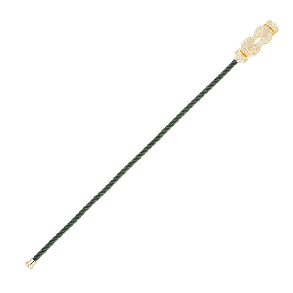 CHANCE INFINIE BRACELET 18K YELLOW GOLD AND DIAMONDS MEDIUM MODEL