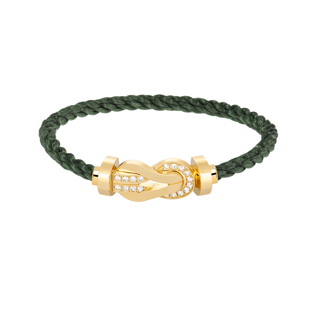 CHANCE INFINIE BRACELET 18K YELLOW GOLD AND DIAMONDS LARGE MODEL