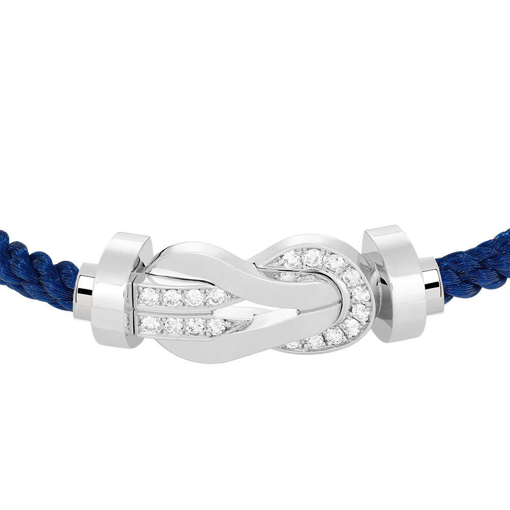 CHANCE INFINIE BRACELET 18K WHITE GOLD AND DIAMONDS LARGE MODEL