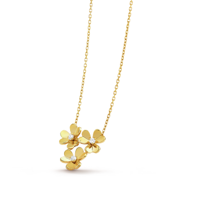 Frivole pendant, 3 flowers, mini model