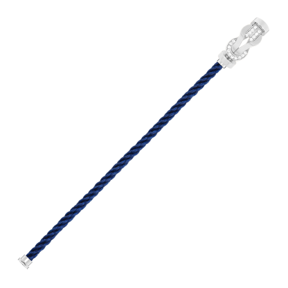 CHANCE INFINIE BRACELET 18K WHITE GOLD AND DIAMONDS LARGE MODEL