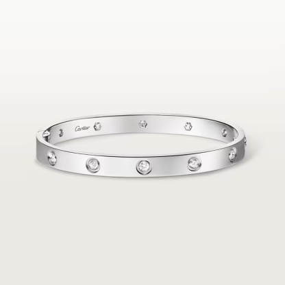 LOVE BRACELET, CLASSIC MODEL & LOVE BRACELET, CLASSIC MODEL, 10 DIAMONDS