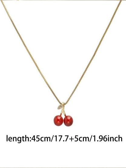 Cherry Charm Necklace