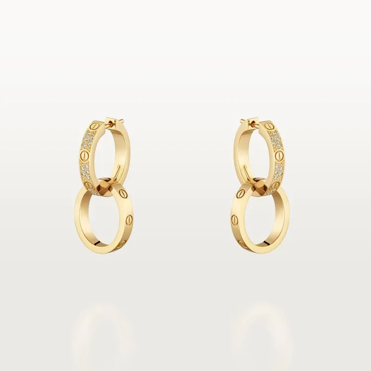 3‑Piece Carthttier Stack –Panthère, Yellow Gold, Diamonds