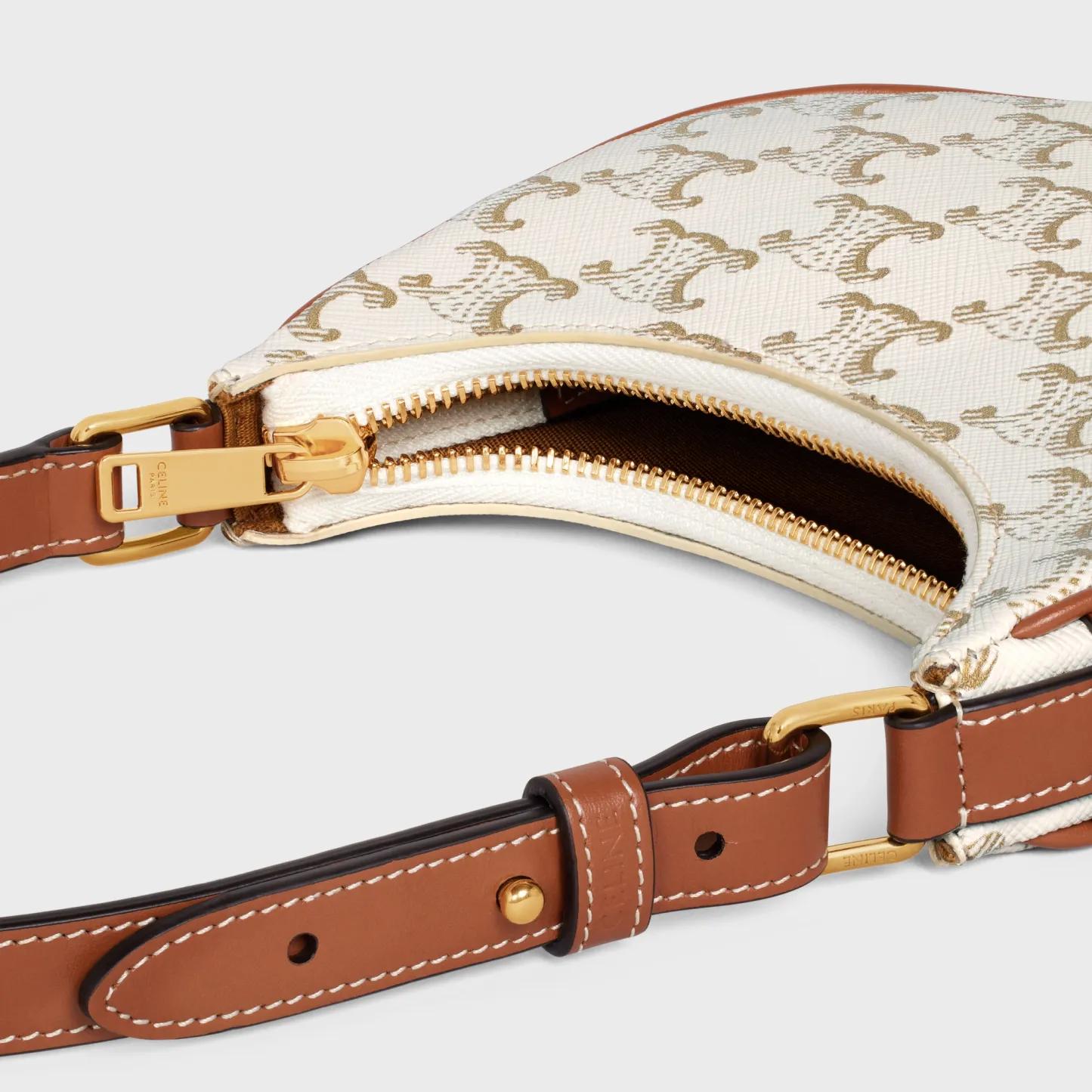 MINI AVA in Triomphe canvas and calfskin