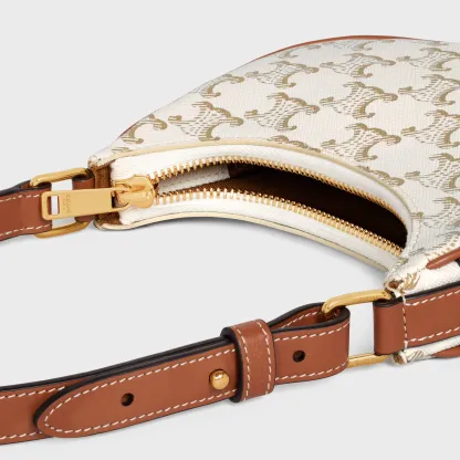 MINI AVA in Triomphe canvas and calfskin