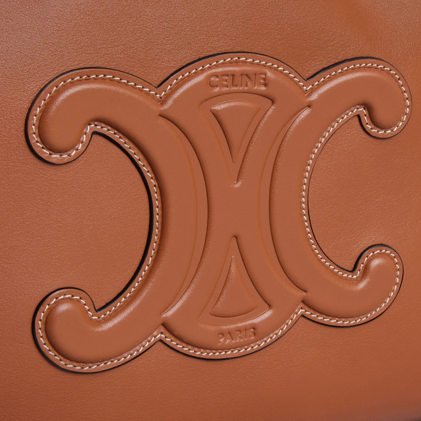 cabas drawstring cuir triomphe in Smooth Calfskin