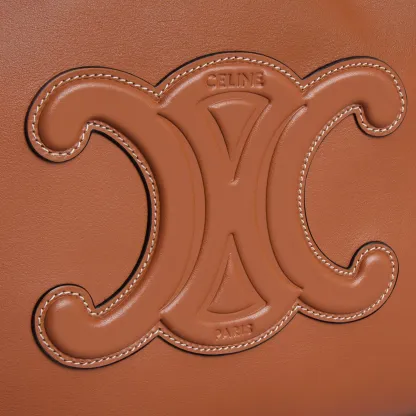 cabas drawstring cuir triomphe in Smooth Calfskin