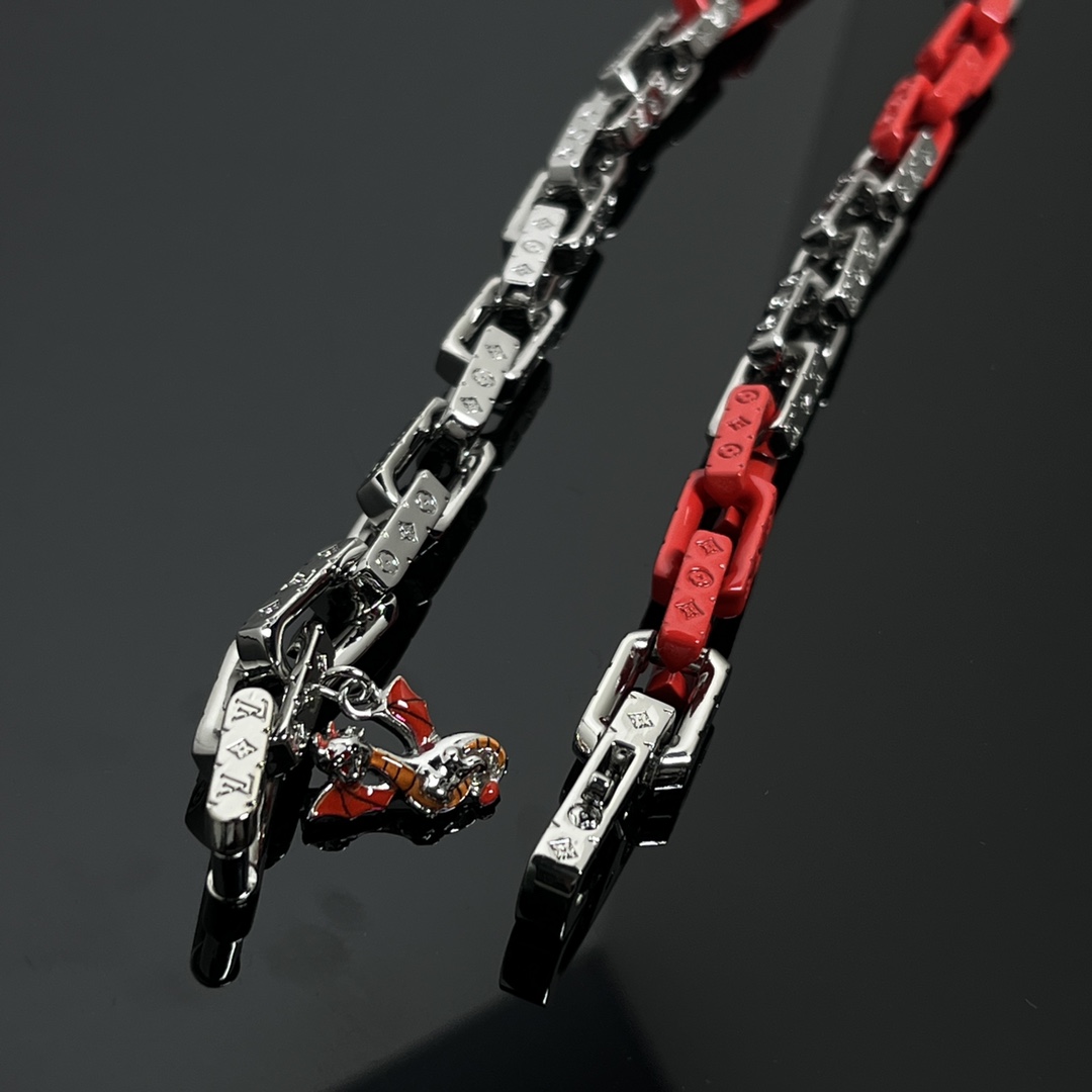 Monogram Chain Necklace