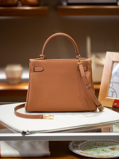 KELLY 28 FIRST LAYER TOGO COWHIDE WHITE