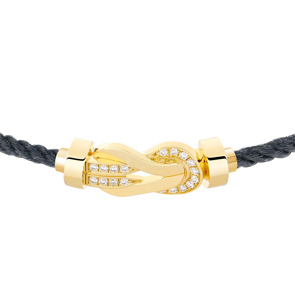 CHANCE INFINIE BRACELET 18K YELLOW GOLD AND DIAMONDS MEDIUM MODEL