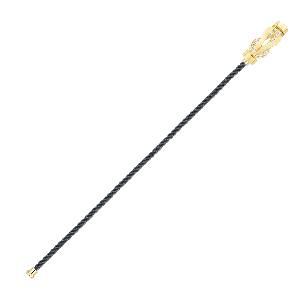 CHANCE INFINIE BRACELET 18K YELLOW GOLD AND DIAMONDS MEDIUM MODEL