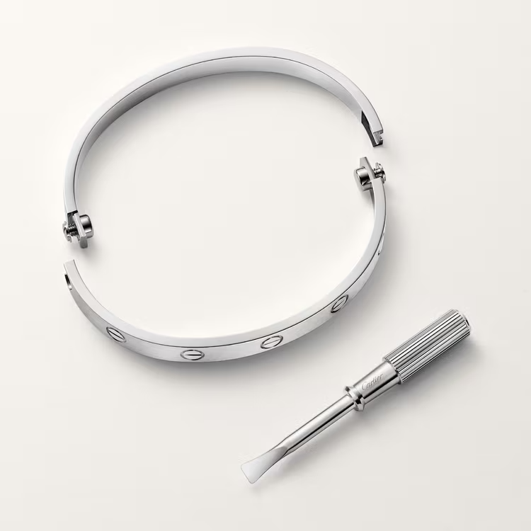LOVE BRACELET,SINGLE-SCREW CLOSURE, CLASSIC MODEL & LOVE BRACELET, CLASSIC MODEL, BRUSHED