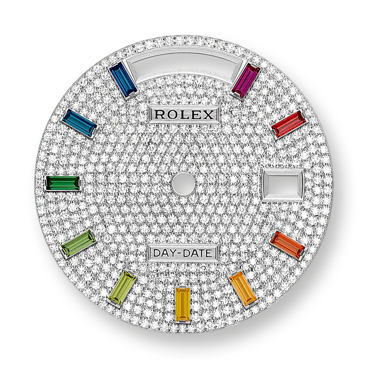 Day-Date, 36mm, Platinum, Ref# 128236-0003