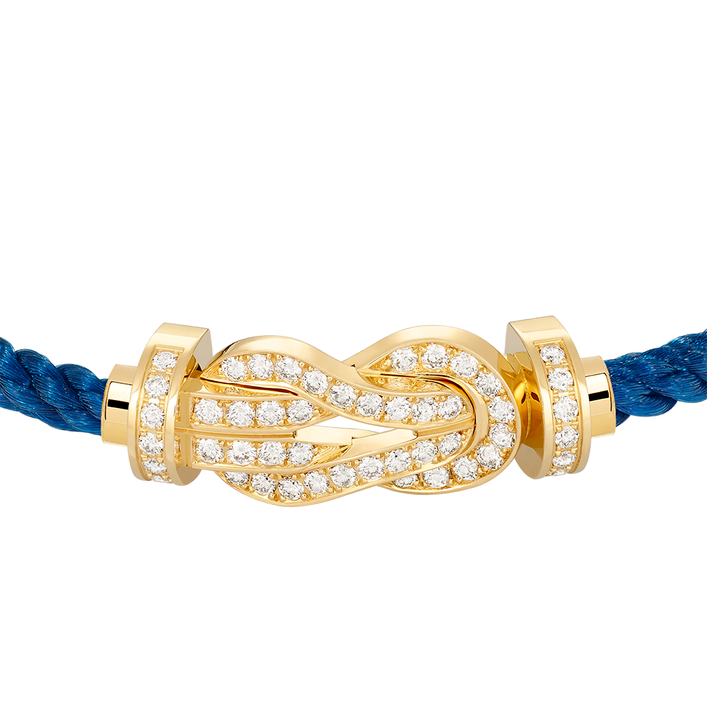CHANCE INFINIE BRACELET 18K YELLOW GOLD AND DIAMONDS LARGE MODEL