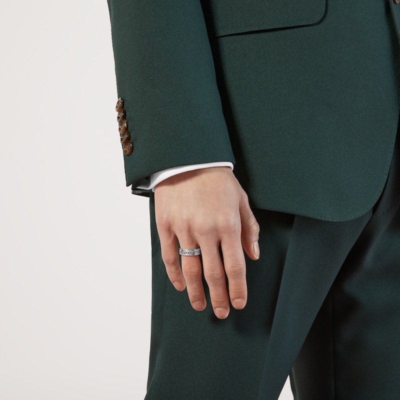 GUthtCCIGHOST RING IN SILVER