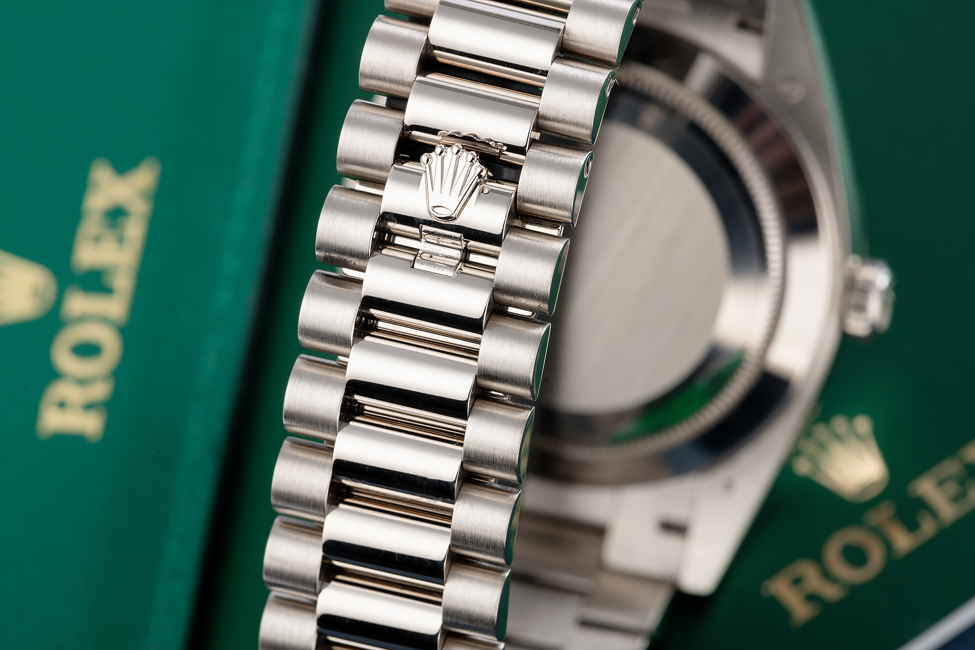 Day-Date 40 White Gold President