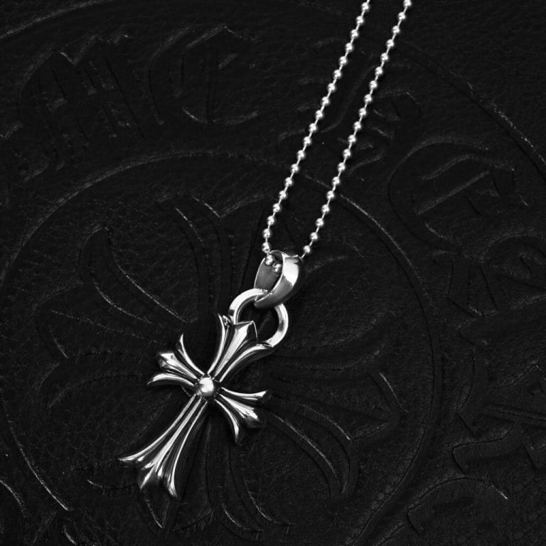 SMALL CROSS PENDANT WITH BAIL
