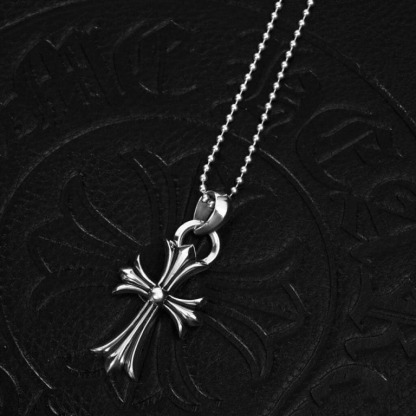 SMALL CROSS PENDANT WITH BAIL