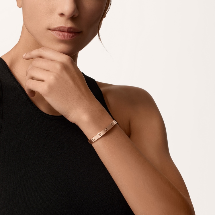 LOVE bracelet, classic model, brushed