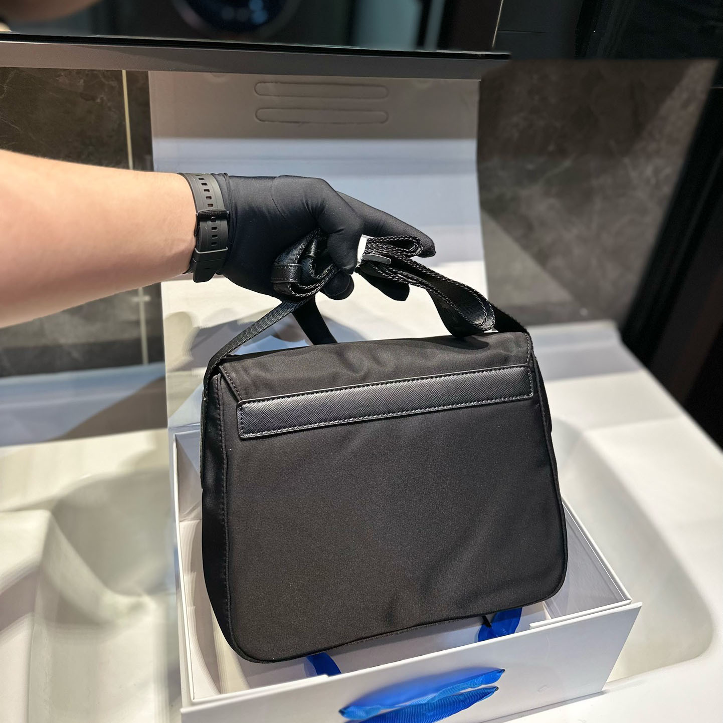 Re-Nylon shoulder bag