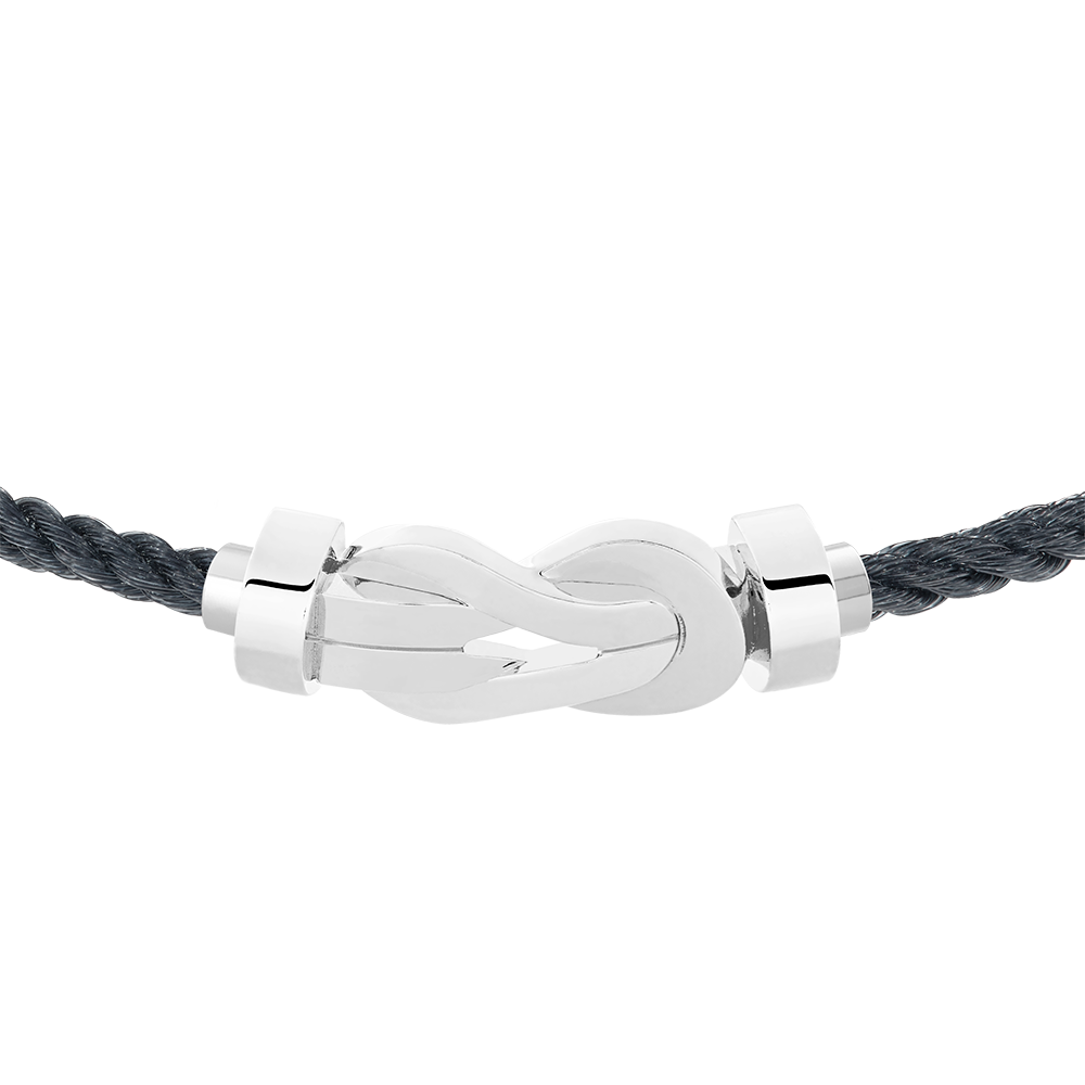 CHANCE INFINIE BRACELET 18K WHITE GOLD MEDIUM MODEL