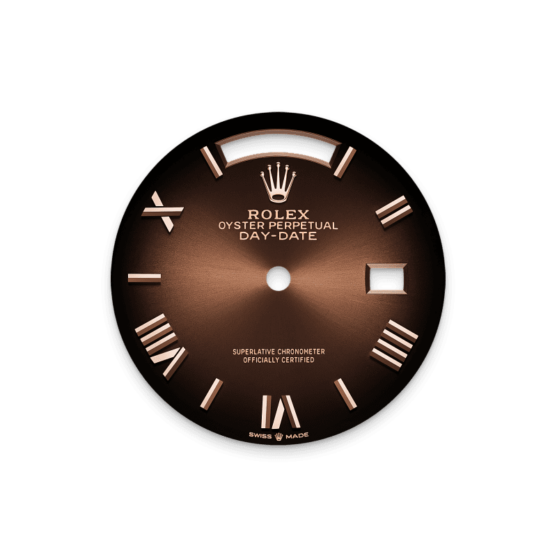 Day-Date 36  Oyster, 36 mm, Everose gold  Reference 128235