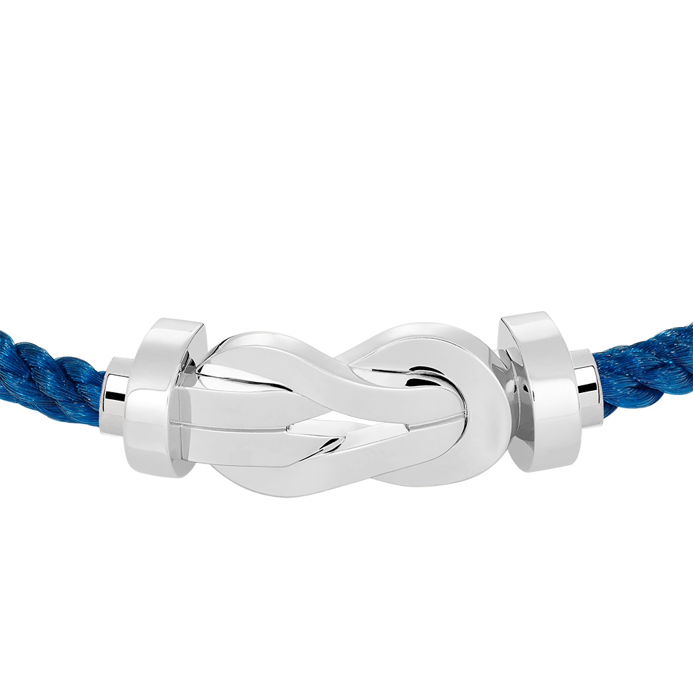 CHANCE INFINIE BRACELET 18K WHITE GOLD LARGE MODEL