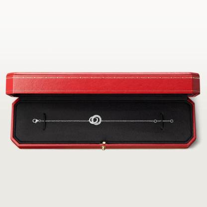 LOVE BRACELET, DIAMOND-PAVED 18K WHITE GOLD