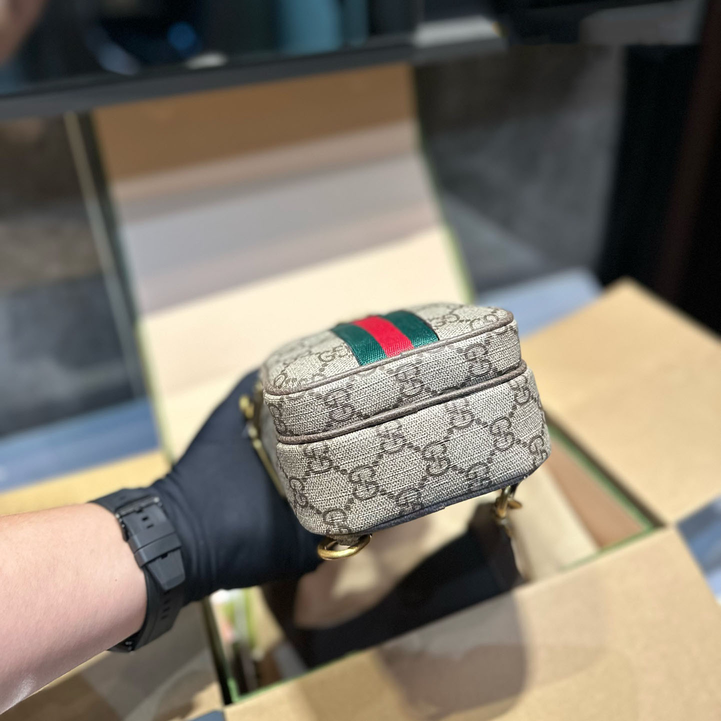 Ophidia Mini Shoulder Bag