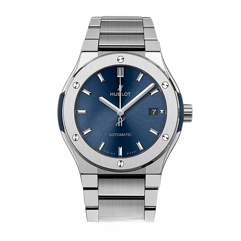 Classic Fusion Automatic Blue Dial Titanium Men's Watch