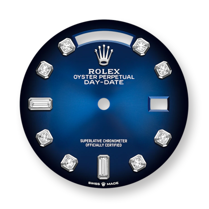 Day-Date, 36mm, Platinum, Ref# 128236-0005