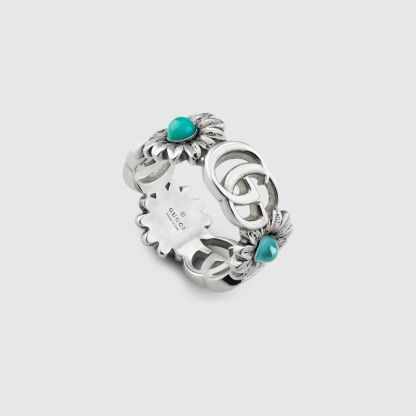 DOUBLE G MOTHER OF PEARL RING