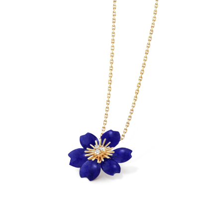 Rose de Noel pendant, mini model