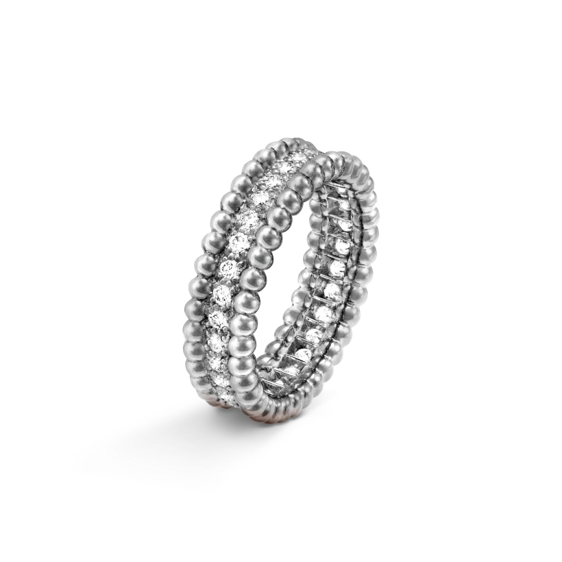 Perlee diamonds ring, 1 row