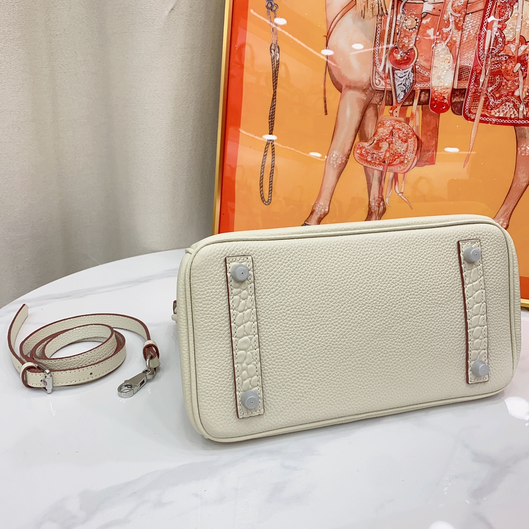 [Copy]Herthtmes Togo Matte Alligator Birkin Touch 25/30 Gold