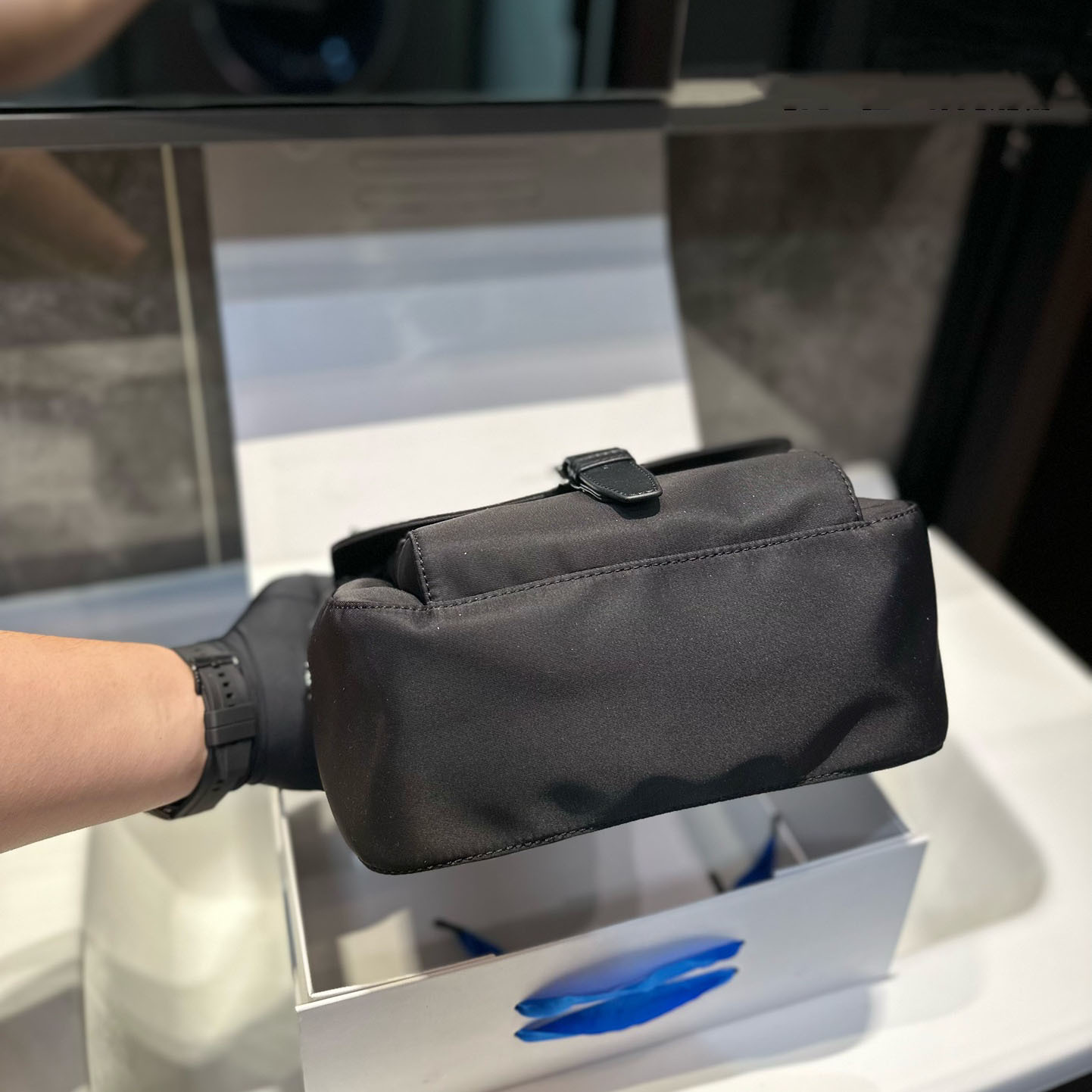 Re-Nylon shoulder bag