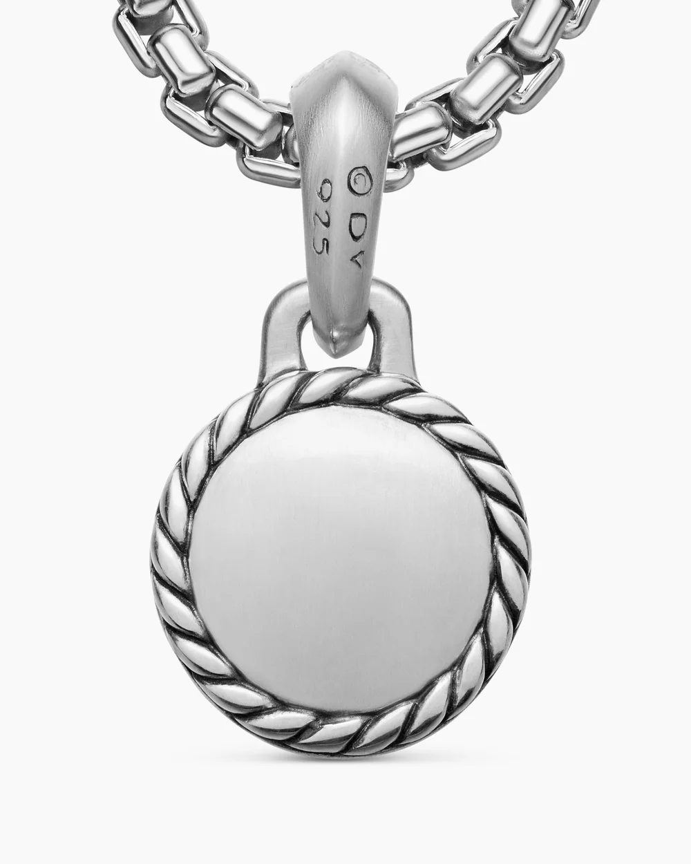 Evil Eye Amulet Sterling Silver with Lapis