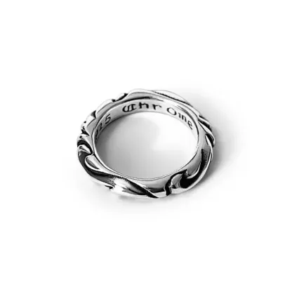 SCROLL BAND RING