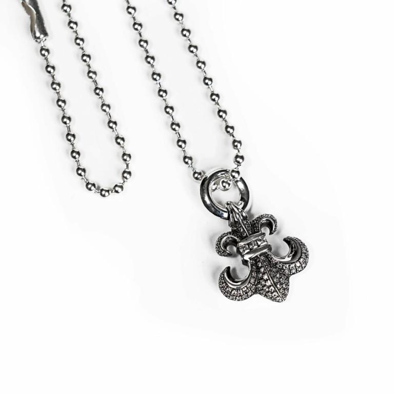 BS FLEUR CHARM WITH DIAMOND