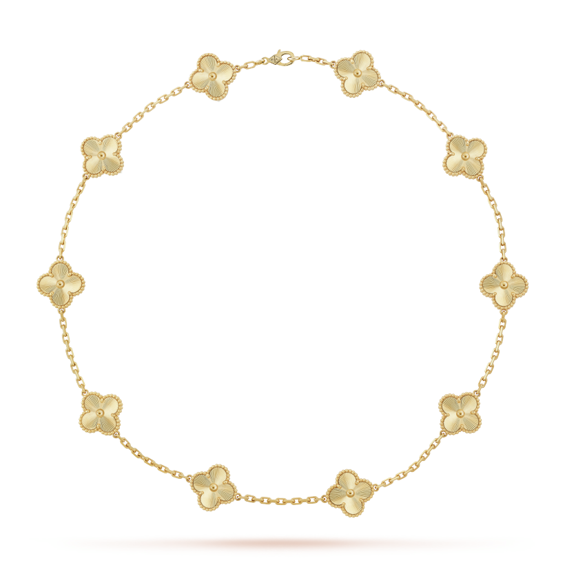 Vintage Alhambra necklace, 10 motifs