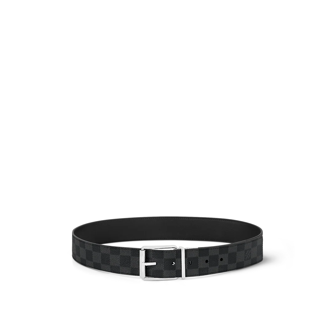 Damier Print 40MM Reversible